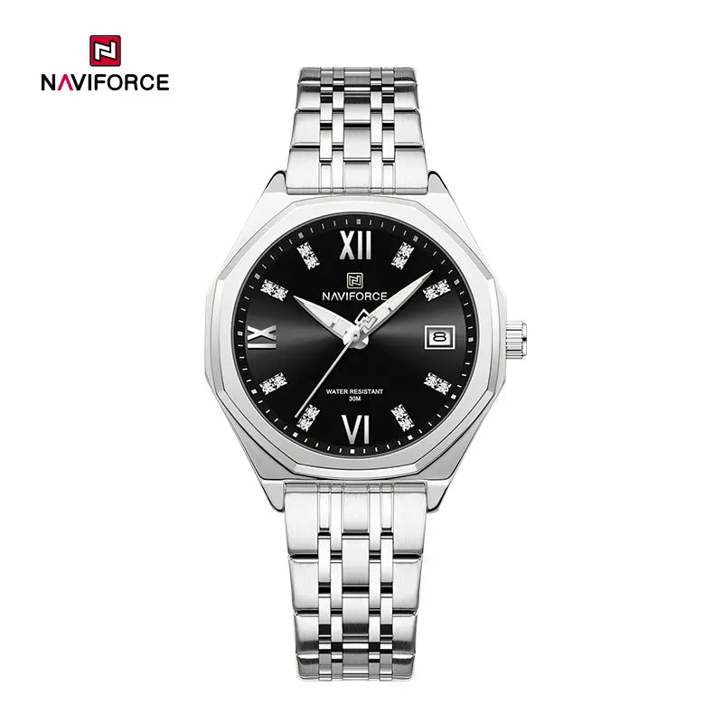 NAVIFORCE NF5052 Ladies Luxury Watch with Japanese Quartz Movement