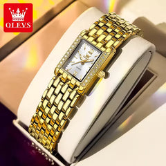 OLEVS 3700 Luxury Women's Stainless Steel Band Bracelet Watch