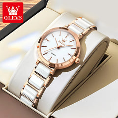 OLEVS 5877 Luxury Quartz Watch for Women