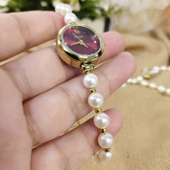 OLIYA 993 Luxury Pearl Bracelet Ladies Watch