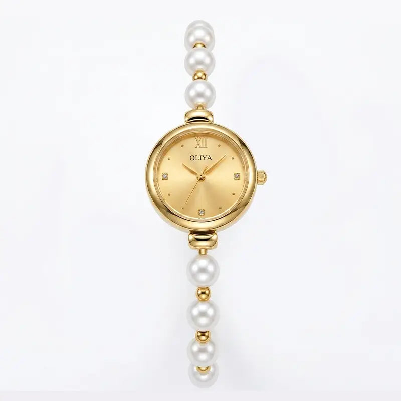 OLIYA 993 Luxury Pearl Bracelet Ladies Watch