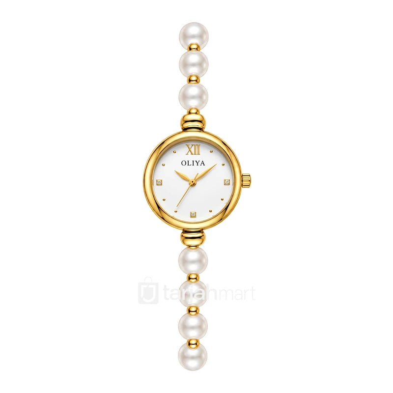OLIYA 993 Luxury Pearl Bracelet Ladies Watch