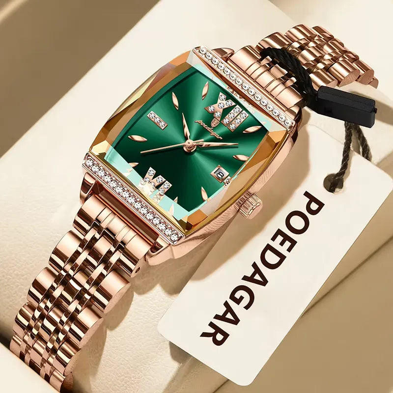 Poedagar 795 Luxury  Women's Watch Green