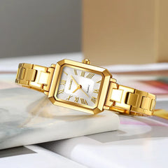 SKMEI 2582 Women's Square Dial Luxury Quartz Watch