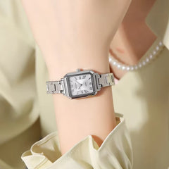 SKMEI 2582 Women's Square Dial Luxury Quartz Watch