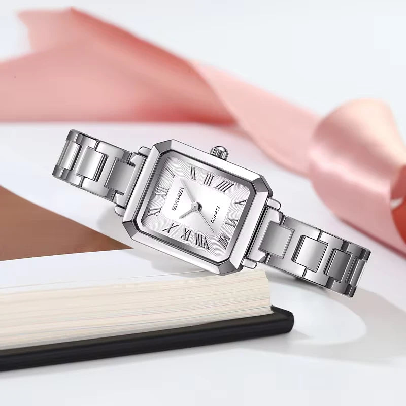 SKMEI 2582 Women's Square Dial Luxury Quartz Watch