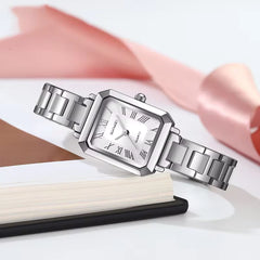 SKMEI 2582 Women's Square Dial Luxury Quartz Watch