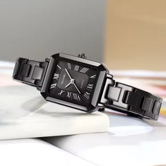 SKMEI 2582 Women's Square Dial Luxury Quartz Watch