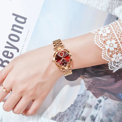 SKMEI 2718 Luxury Ladies Quartz Watch – Elegant Design