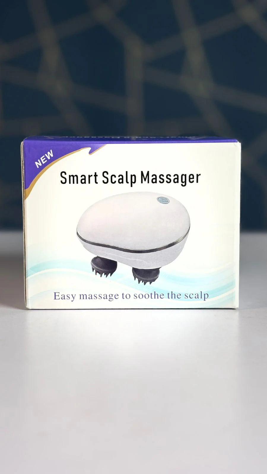 Tarjah Mart Electric Scalp Massager OSK-701, electronic scalp massage device with multiple massage nodes and ergonomic design.