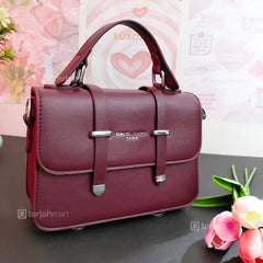 Women's Elegant Top Handle Handbag