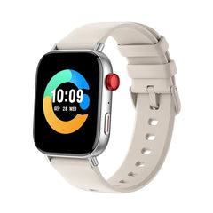 Colmi C8 Max Smartwatch with 1.93-inch touch screen, black band and digital display showing time and fitness tracking features.